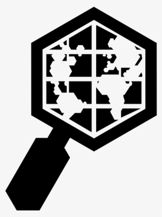 World Search Icon - Traffic Sign