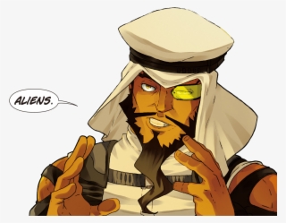 1mib, 1344x990, Rashid Aliens - Street Fighter Rashid Fanart