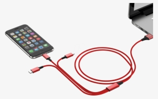 Charging Cable, Usb > Micro Usb, Lightning & Usb C, - Usb Cable