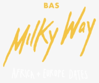Bas Milky Way Tour - Calligraphy