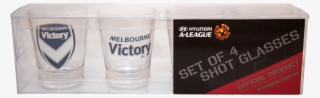 Melbourne Victory Club Shot Glass Gift Pack - Pint Glass