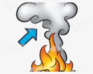Smoke Effect Clipart Fire - Cartoon Fire And Smoke