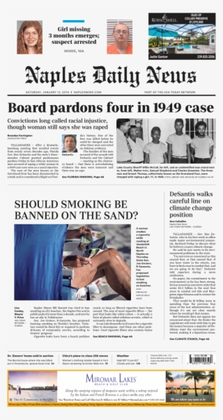 State Senator Says Yes, Get Butts Off The Beach, Meaning - Naples Daily News