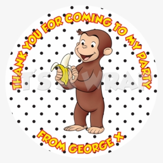 Curious George Sweet Cone Stickers - Mind Blowing Mandela Effects