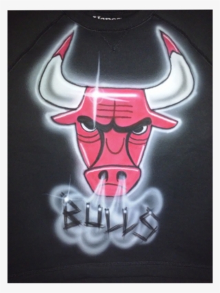 Airbrushed Chicago Bulls Tshirt Or Hoodie Youth Or - Poster