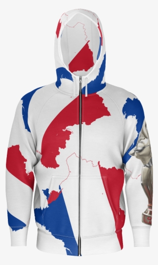 Teaz Dancer French Flag Design Hoodie - Hoodie