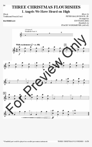 Three Christmas Flourishes Thumbnail - Sheet Music