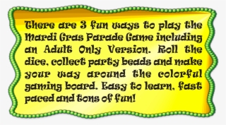 About Mardi Gras Parade - Illustration