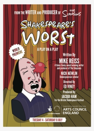 'shakespeare's Worst', Written By Mike Reiss And Shakespeare - Poster
