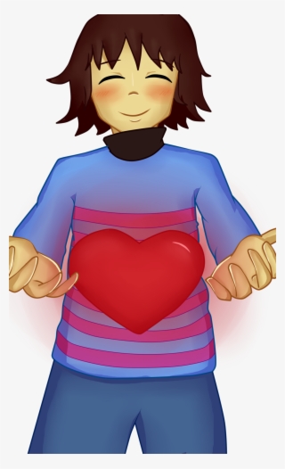 Frisk Heart, Undertale - Cartoon