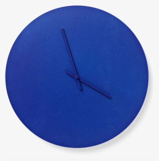Norm Steel Clock Is A Light And Simplistic Clock With - Circle
