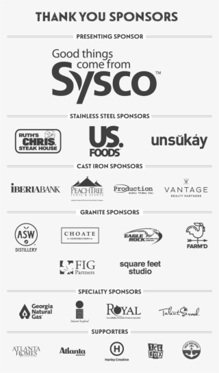 Sponsors - Sysco Foods