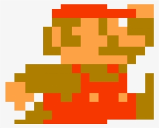 8 Bit Clipart Classic Mario - Super Mario Bros Jump