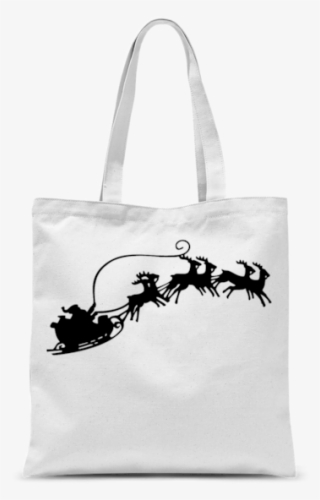 Santa Sleigh ﻿classic Sublimation Tote Bag - Windclan Creed Bag