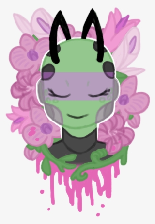 Izzi Spider-junk Sis Scribbles Invader Zim Ocs Other - Illustration