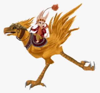 Los Chocobos Según La Frikipedia - Chocobo Running Gif