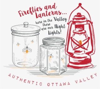 Fireflies & Lanterns Hoody - Illustration