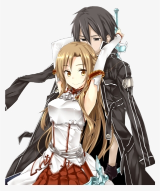 1349328441 Asuna Obn1imaet Kirito Iz Sword Art Online