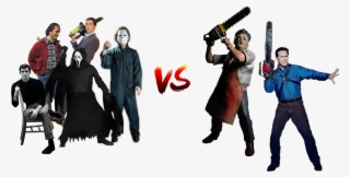 3) Leatherface & Ash (chainsaws Only) - American Psycho