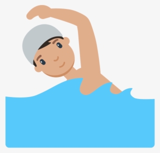 Emoji Person Swimming - Personas Nadando