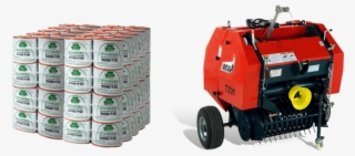 Budget Pine Straw Package With Ibex Twine Round Baler - Baler