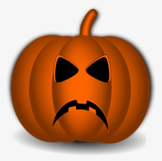 Small - Happy Pumpkin Clip Art