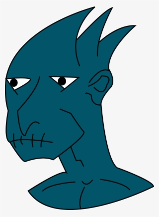 Alien Portrait Colored - Atheists The Real Ghostbusters