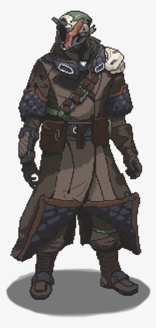 Destiny Warlock Png - Pixel Art Hood Sprite Sheets