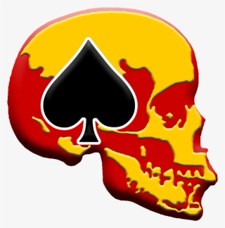 Skull 1200 W - Combat Veterans Motorcycle Association Logo