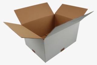 American Folding Box, Corrugated Cardboard, 430x330x225mm, - Amerikaanse Vouwdoos