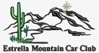 Estrella Mountain Car Club Logo - Acanthocereus Tetragonus
