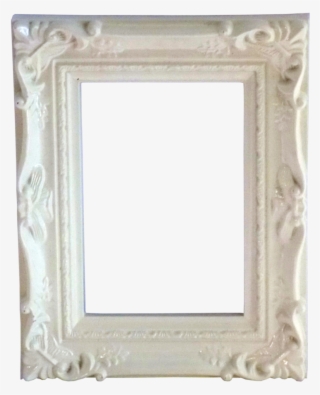 Ornate White Frame Png - White Frame Mirror Vintage