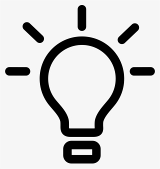 Png File Svg - Light Bulb Svg