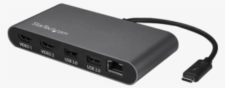 Dual 4k Monitor Mini Thunderbolt 3 Dock With Hdmi - Startech.com