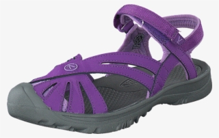 Rose Sandal-jr Purple Heart/gargoyle - Fisherman Sandal