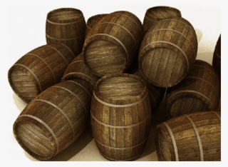 Barrels To Interact - Rum Barrels Png
