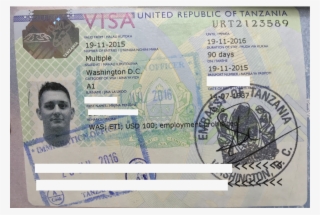 Tanzania Visa - Cash