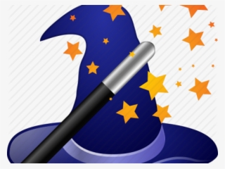 Wizard Hat Wand Clipart