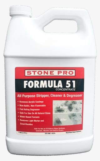 Formula 51 Stripper, De-greaser & Stain Remover - Plastic