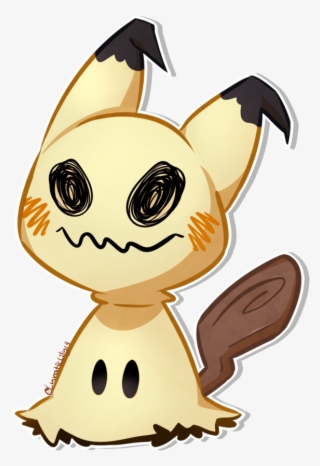 Mimikyu Sticker By Lunaticlily13 - Cartoon