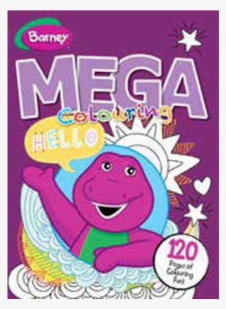 Barney 120pg Mega Colour & Activity Book