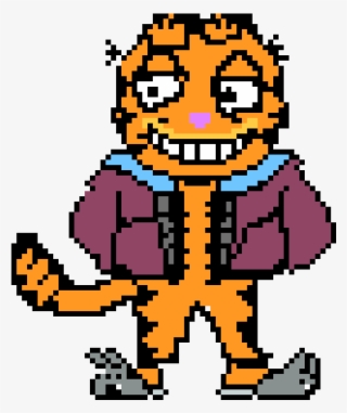 Comic Tale Garfield - Pixel Art