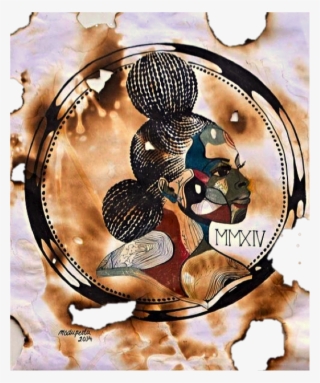 Color Pencil And Ink On Paper,&nbsp - Illustration