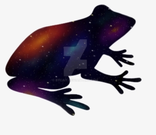 Silhouette Toad Clip Art - Galaxy Frog