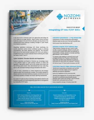 Executive Brief - Brochure