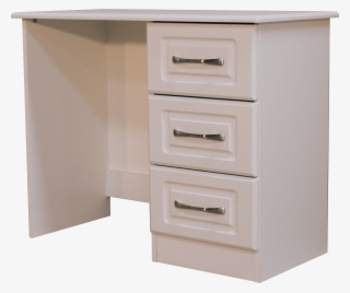 Avoce White Single Dressing Table - Cabinetry