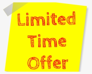 Offer Sticky Note Png Transparent Image - Johnston Canyon Lower Falls