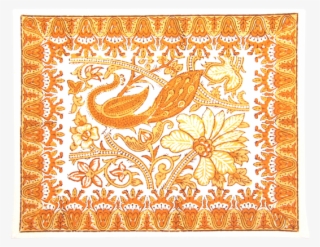 Oliviamarigoldplacemat - Motif
