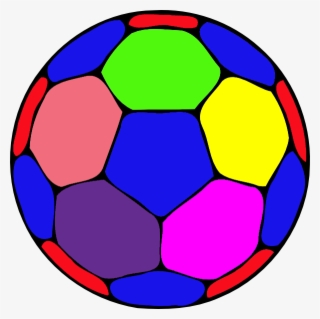 Color Handball Ball A Free Images At Clkercom Vector - Color Soccer Ball Clipart