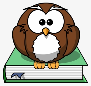 Knowledge Clipart Background Knowledge - Cartoon Owl On Book